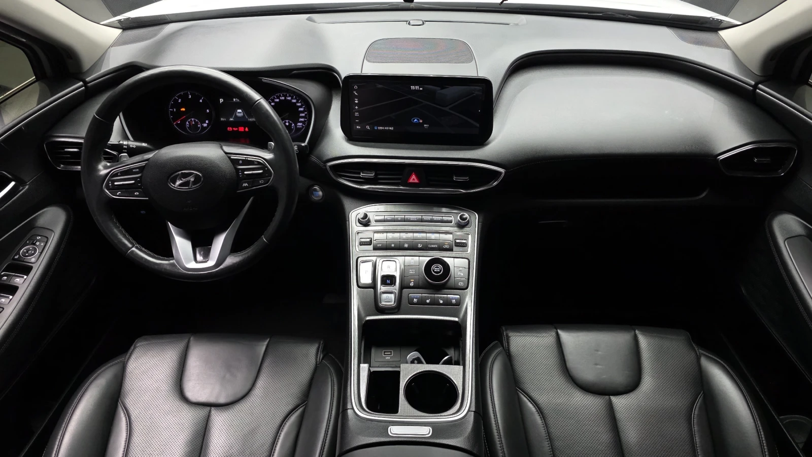 Hyundai Santa fe 2.2 Premium* ПОДГРЕВ ВОЛАН* КРАЙНА ЦЕНА, снимка 7 - Автомобили и джипове - 55594424