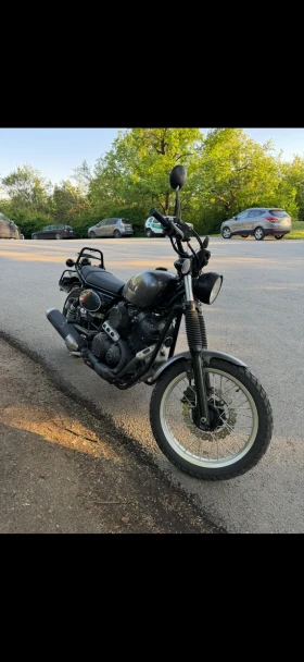 ����� �� �������� �� Yamaha DSC Scrambler Street 950