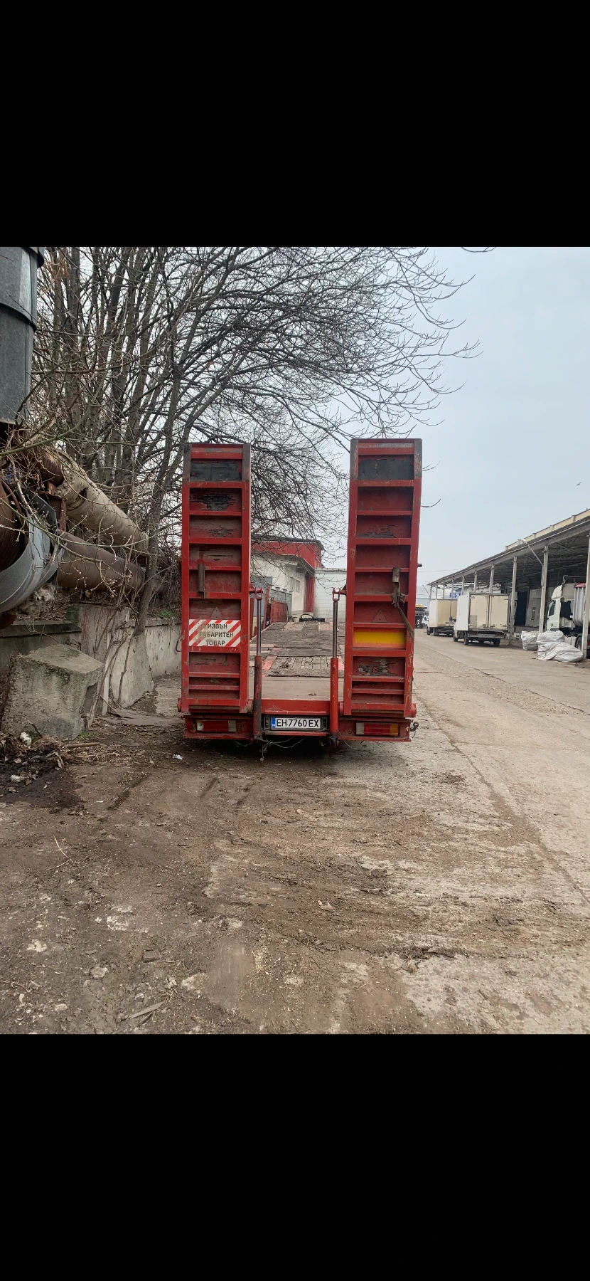 Полуремарке Koegel Платформа, снимка 2 - Ремаркета - 54932305