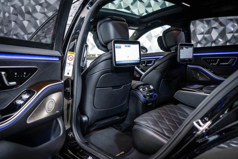 Mercedes-Benz S 350 L d 4M AMG* Pano* Burm, снимка 14 - Автомобили и джипове - 52008185