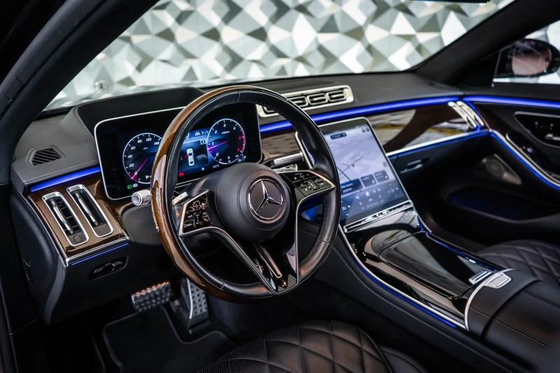 Mercedes-Benz S 350 L d 4M AMG* Pano* Burm, снимка 8 - Автомобили и джипове - 52008185
