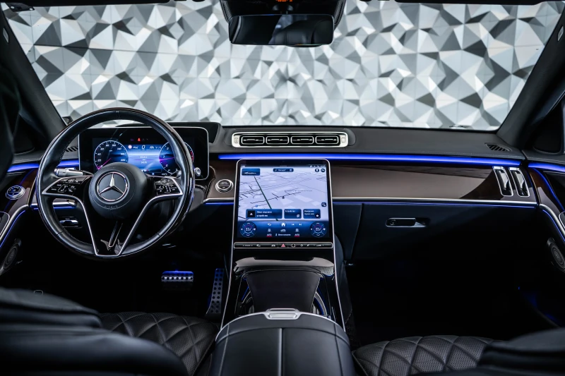 Mercedes-Benz S 350 L d 4M AMG* Pano* Burm, снимка 11 - Автомобили и джипове - 52008185