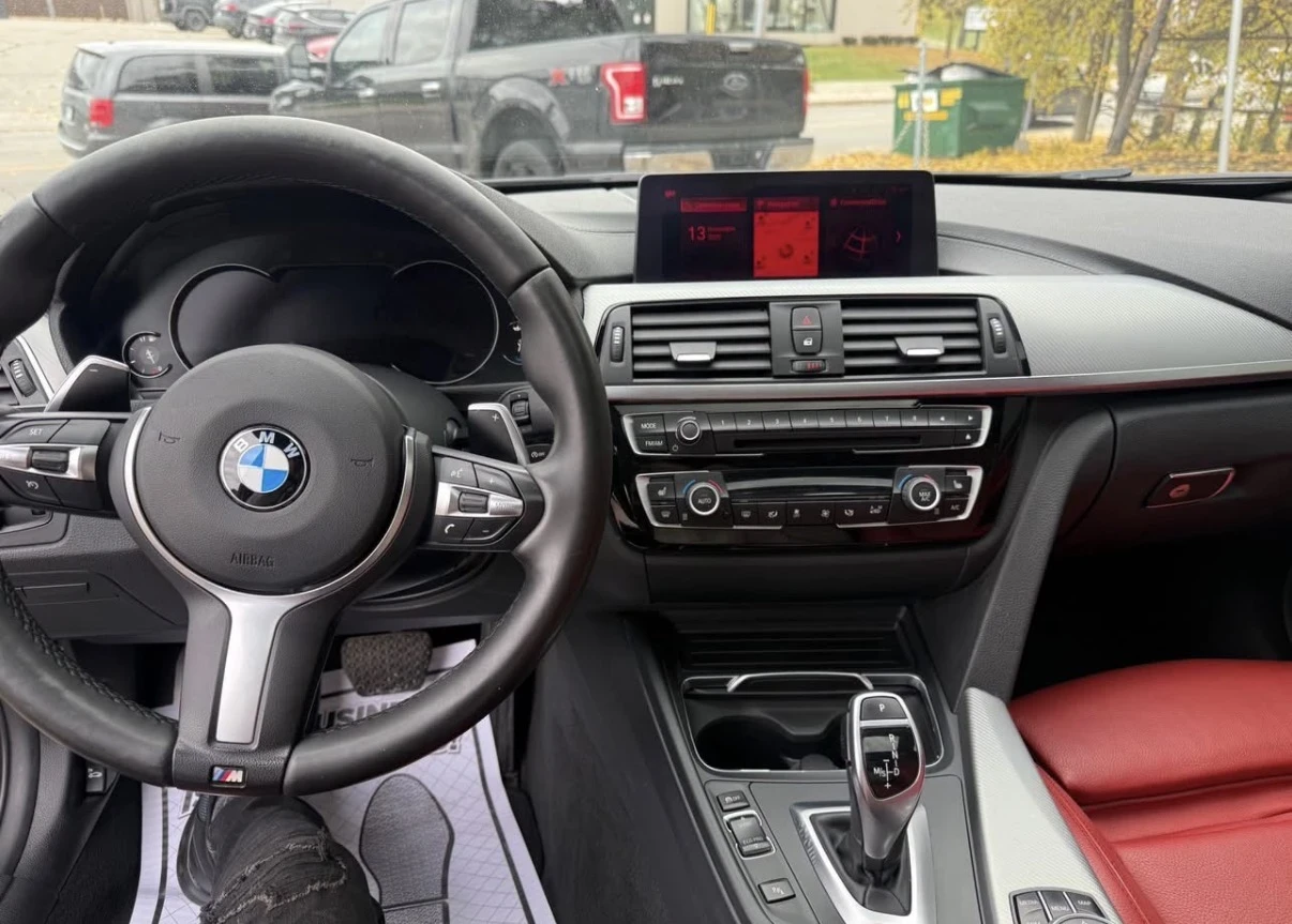 BMW 330 М ПАКЕТ * ЧЕРВЕН ИНТЕРИОР * ПЕРА * HEAD UP  *  - изображение 9