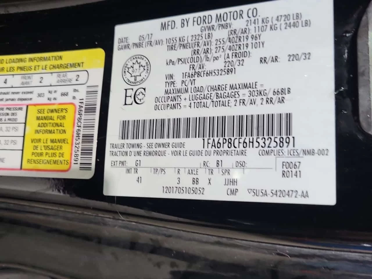 Ford Mustang * GT PREMIUM * CARFAX * ЦЕНА ДО БГ, снимка 17 - Автомобили и джипове - 54237510