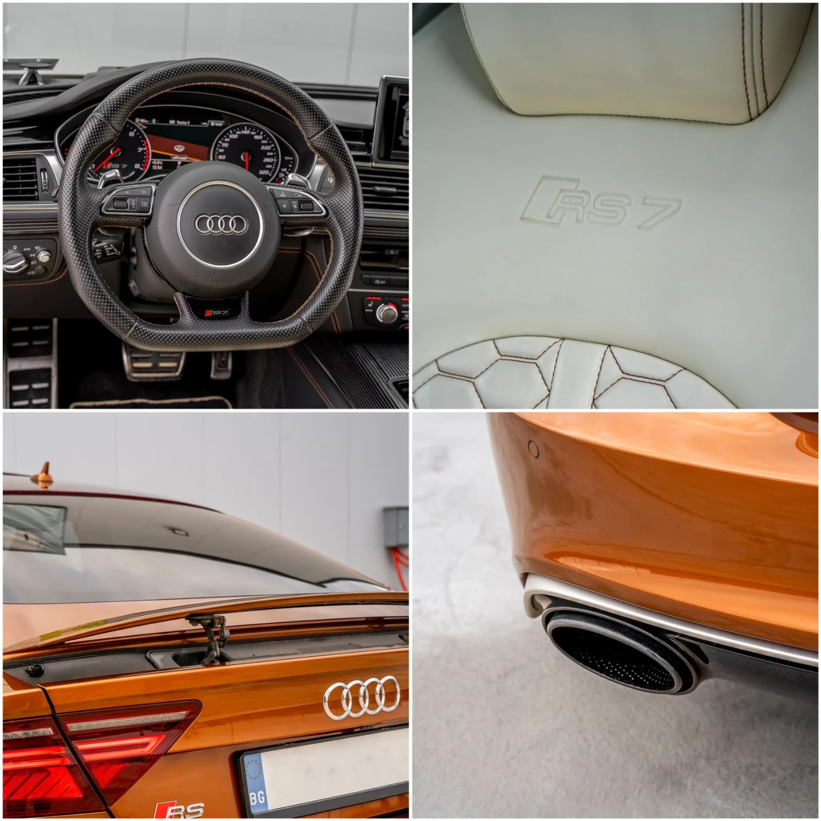 Audi Rs7 Audi RS7 Exclusive ABT 720hp (1 of 1), снимка 8 - Автомобили и джипове - 54754563