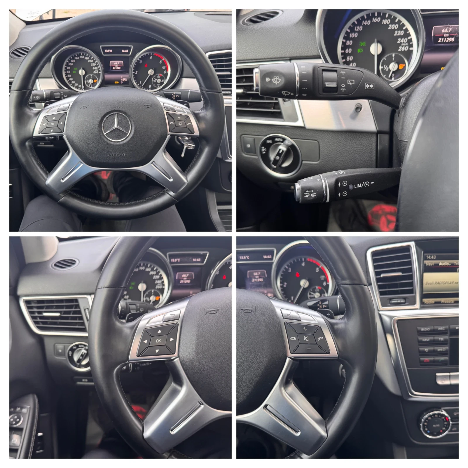Mercedes-Benz ML 350 6.3 AMG/V8 TUNING/OFFROAD PACKET/LED+ DISTR+ KAMER | Mobile.bg   14