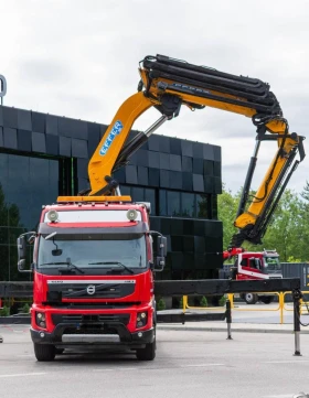 Volvo Fm 500 8x2 Effer 585 Fly Jib 35 +    | Mobile.bg    5