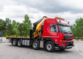     Volvo Fm 500 8x2 Effer 585 Fly Jib 35 +   