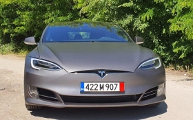 Tesla Model S 4х4 с Гаранция 2026, снимка 2 - Автомобили и джипове - 31105800
