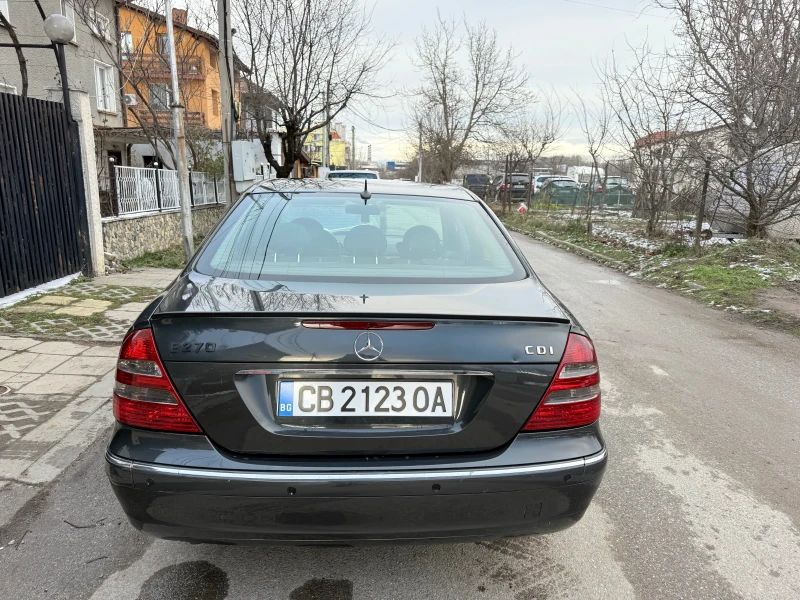 Mercedes-Benz E 270 ELEGANCE NAVI, снимка 5 - Автомобили и джипове - 53052171