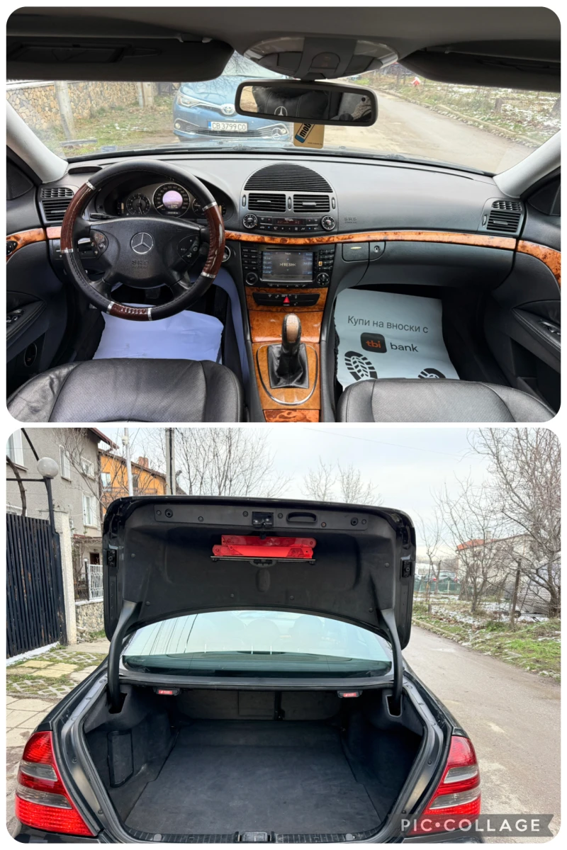 Mercedes-Benz E 270 ELEGANCE NAVI, снимка 12 - Автомобили и джипове - 53052171