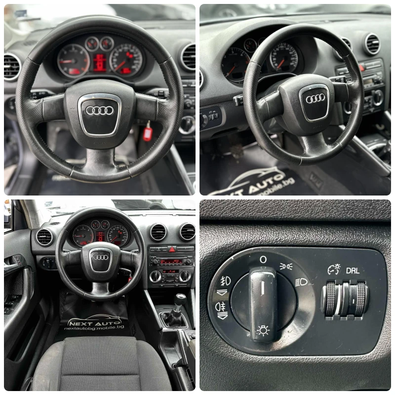 Audi A3 2.0TDI 140HP EURO4, снимка 14 - Автомобили и джипове - 53222770