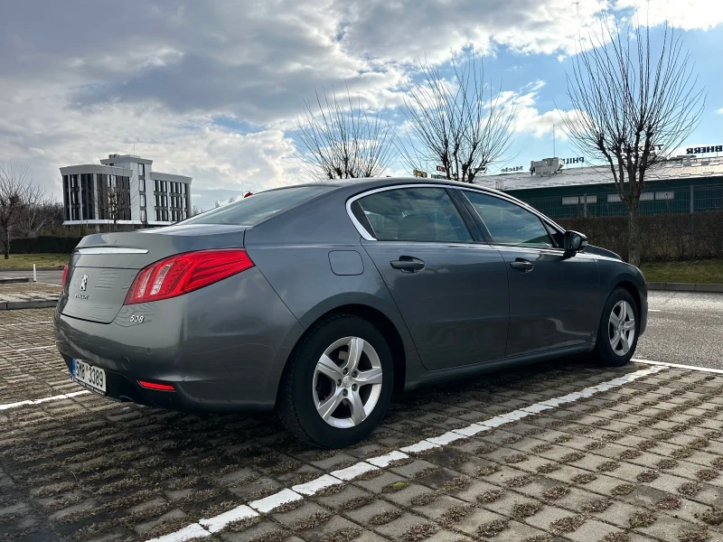 Peugeot 508 2.0 HDI 163 к.с. | Камера | Реални КМ | ТОП !, снимка 3 - Автомобили и джипове - 53397972
