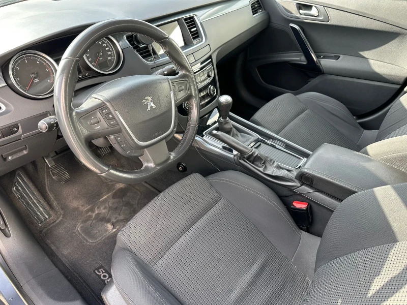 Peugeot 508 2.0 HDI 163 к.с. | Камера | Реални КМ | ТОП !, снимка 9 - Автомобили и джипове - 53397972