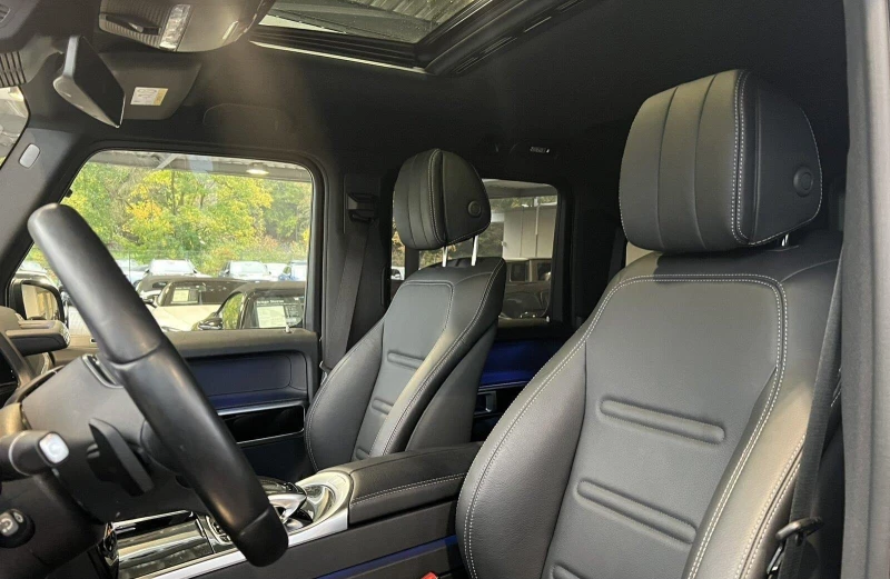 Mercedes-Benz G 400 d/4-MATIC/EXCLUSIV/MULTIBEAM/G-MANUFAKTUR/360/, снимка 9 - Автомобили и джипове - 52223614