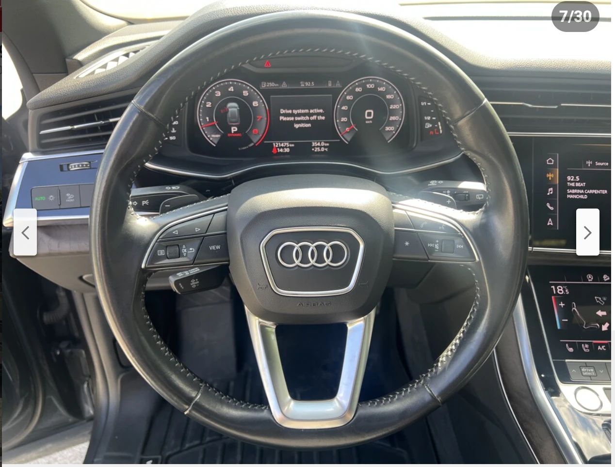 Audi Q8 PROGRESSIV* 55TFSI* S* LINE* 360КАМЕРА* ОБДУХВАНЕ* - изображение 10