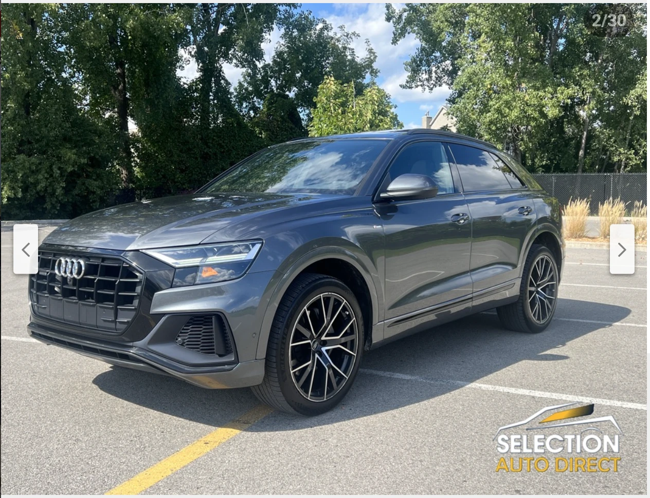 Audi Q8 PROGRESSIV* 55TFSI* S* LINE* 360КАМЕРА* ОБДУХВАНЕ* - изображение 4