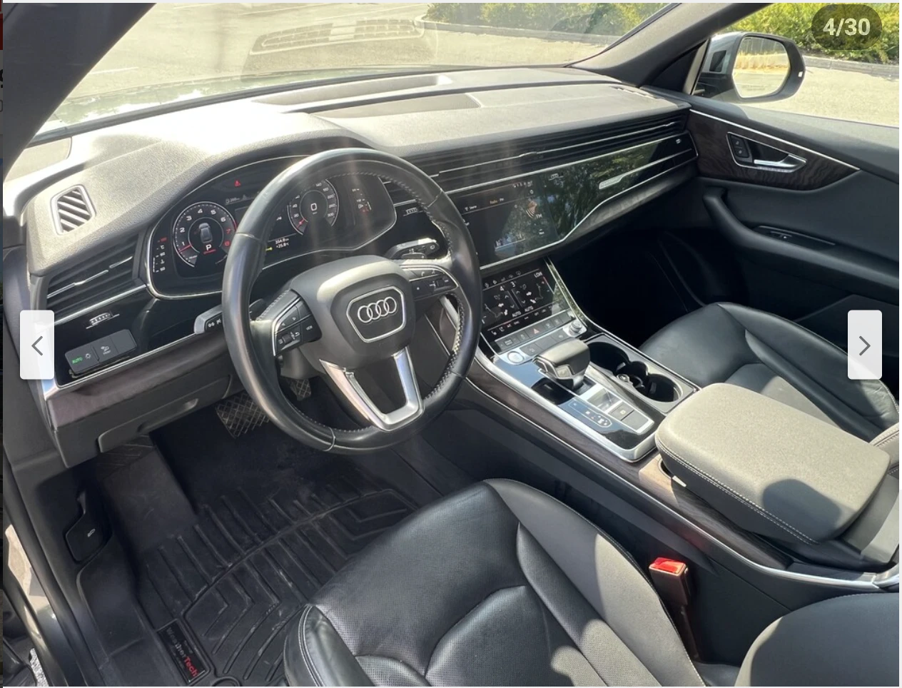 Audi Q8 PROGRESSIV* 55TFSI* S* LINE* 360КАМЕРА* ОБДУХВАНЕ* - изображение 8