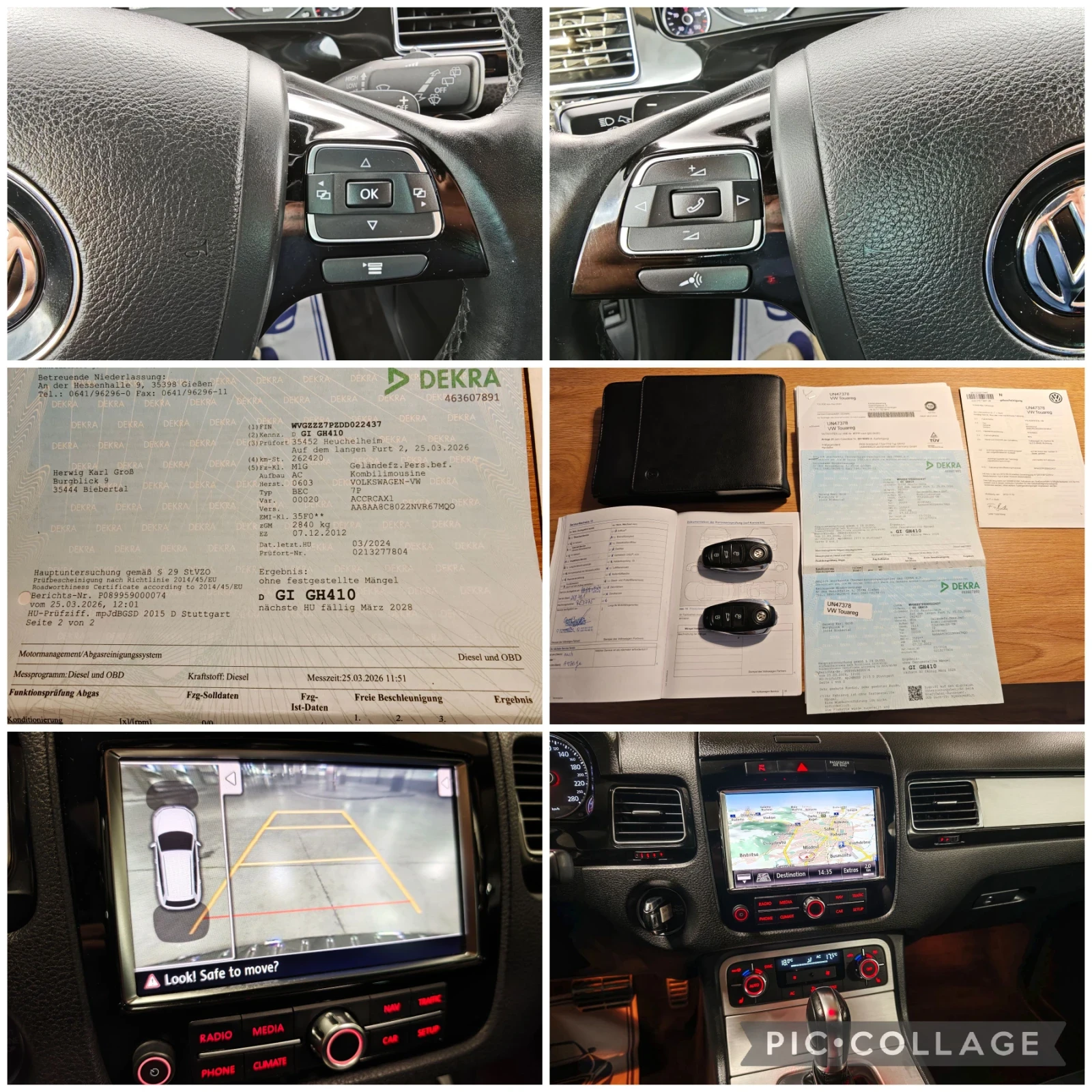 VW Touareg Пълна серв.историв VW* На пружини, снимка 9 - Автомобили и джипове - 56288269