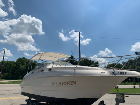Моторна яхта Larson Larson 254 Cabrio, снимка 3 - Воден транспорт - 46437749