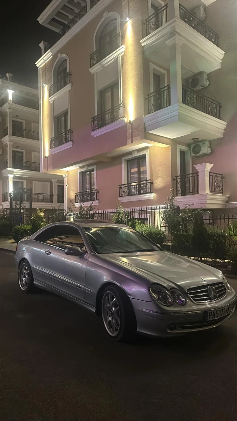 Mercedes-Benz CLK 320 V6 БЕНЗИН, снимка 1 - Автомобили и джипове - 47442239