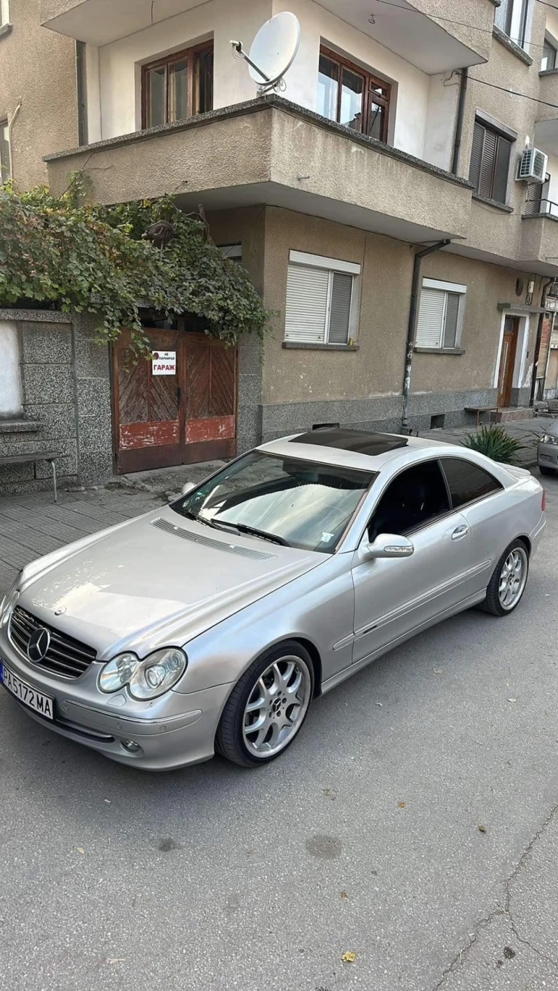 Mercedes-Benz CLK 320 V6 БЕНЗИН , снимка 1 - Автомобили и джипове - 48513640