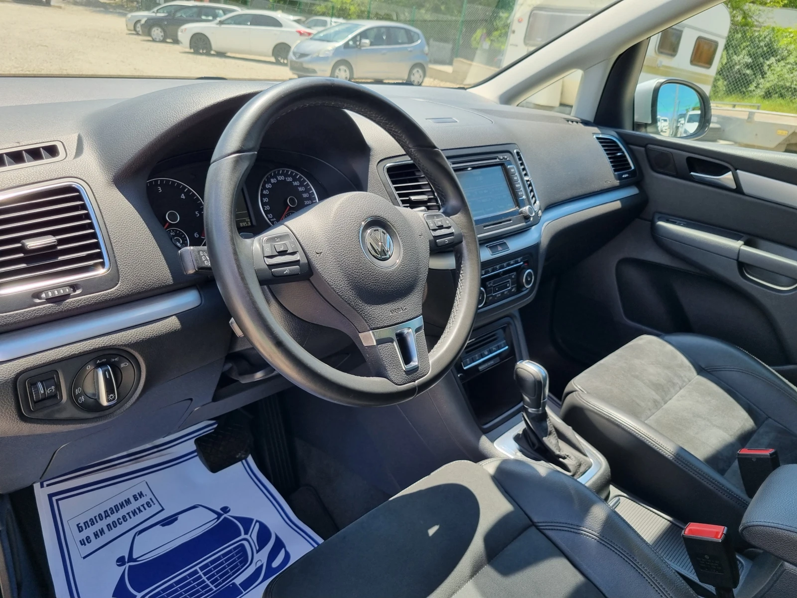 VW Sharan 2.0TDI 170k.c HIGH-LINE ШВЕЙЦАРИЯ          - изображение 7