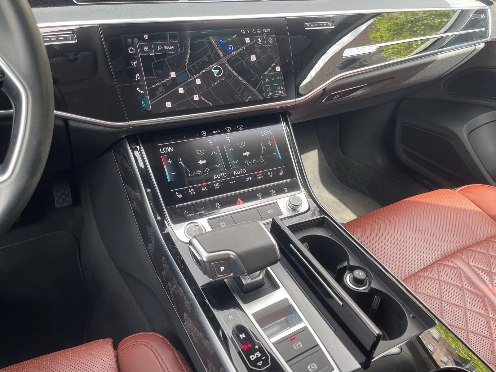 Audi A8 50TDI/QUATTRO/286HP/AIR/PANO/LASER/HUD/MEMO/564f | Mobile.bg   14