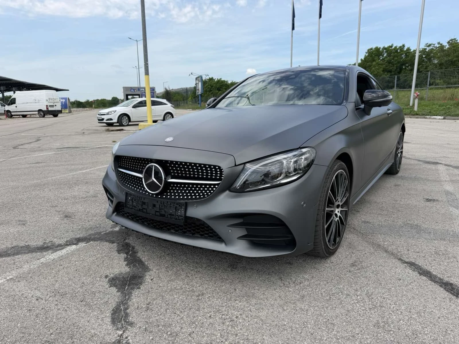 Mercedes-Benz C 300 d4MATIK AMG PANO DISTR HEAD UP MEMORY, снимка 7 - Автомобили и джипове - 54889983