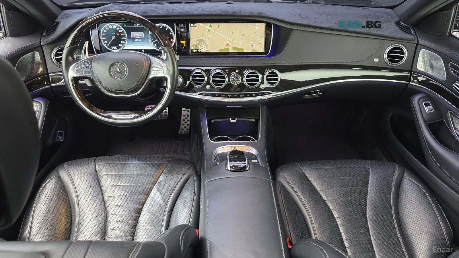 Mercedes-Benz S 500 LONG* S63 AMG PACK* МОНИТОРИ* ОБДУХВ* ПАНО* 360* , снимка 7 - Автомобили и джипове - 54891194