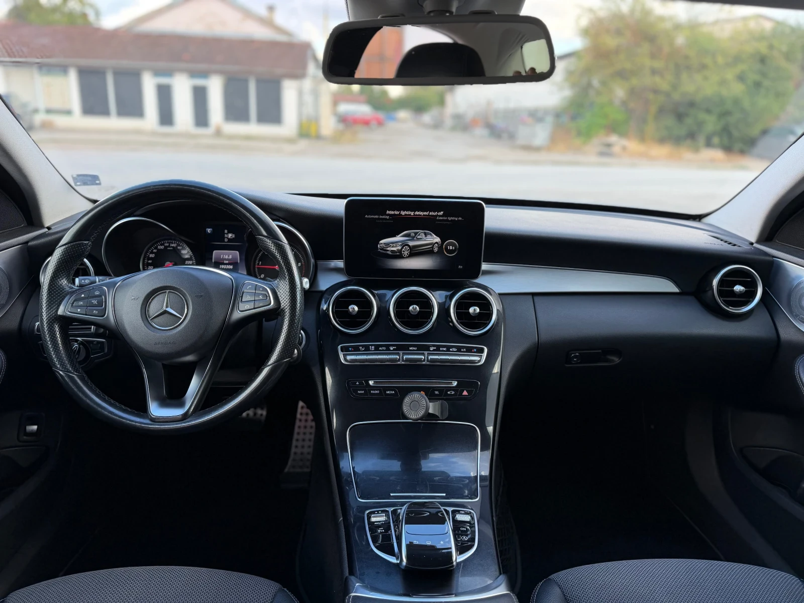 Mercedes-Benz C 220 AMG пакет, снимка 12 - Автомобили и джипове - 56261111