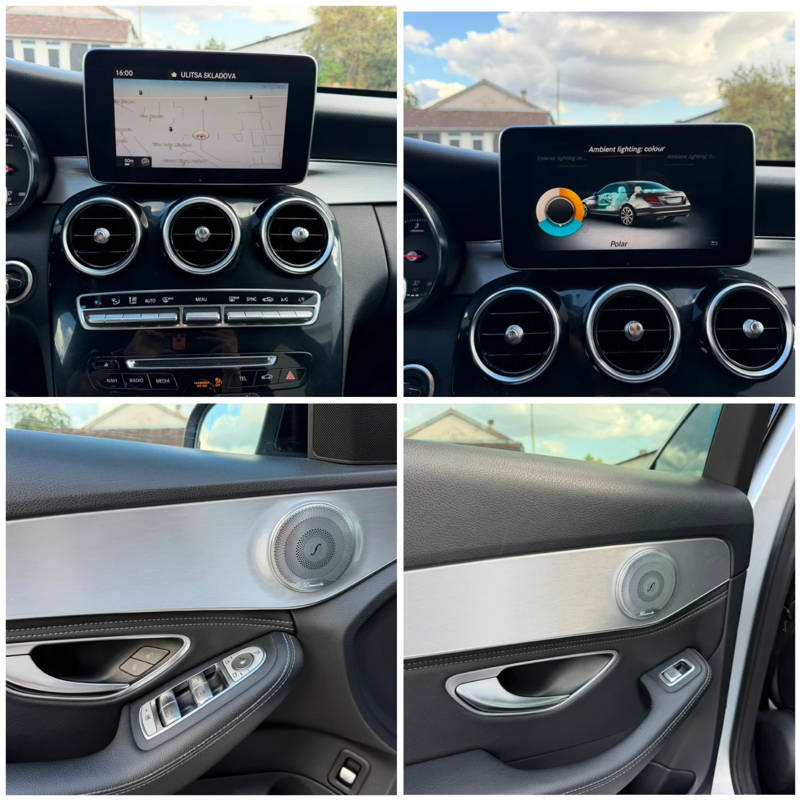 Mercedes-Benz C 220 AMG пакет, снимка 14 - Автомобили и джипове - 56261111