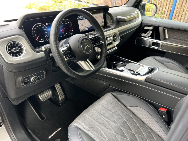 Mercedes-Benz G 450 d/AMG/4M/FACELIFT/SUPERIOR/BURM/KEYLESS/360/TV/, снимка 9 - Автомобили и джипове - 52144871