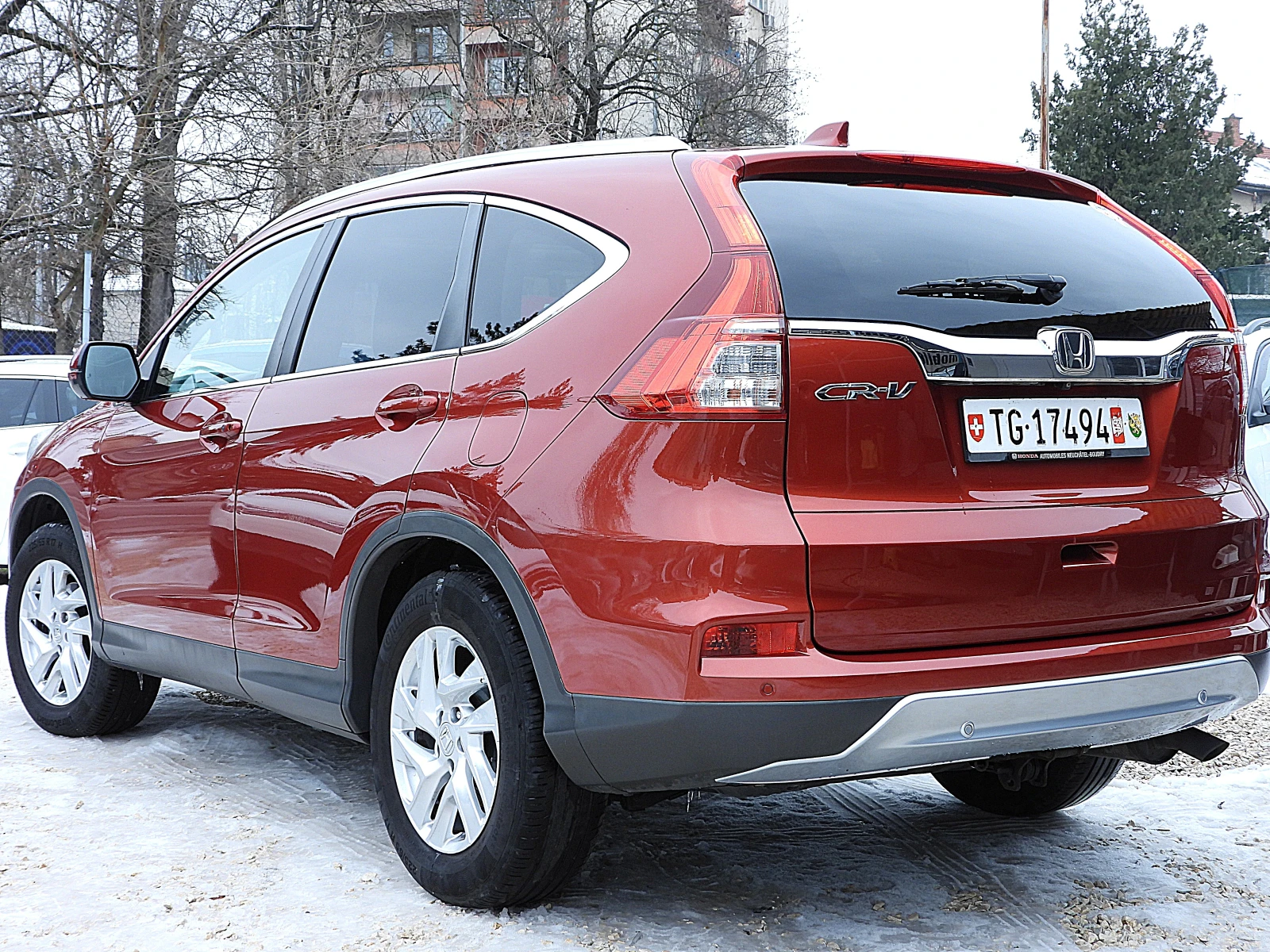 Honda Cr-v 2.2ШВЕЙЦАРИЯ-ДИСТРОНИК/КОЖА/НАВИ/КСЕНОН/LANE ASSIS - изображение 5