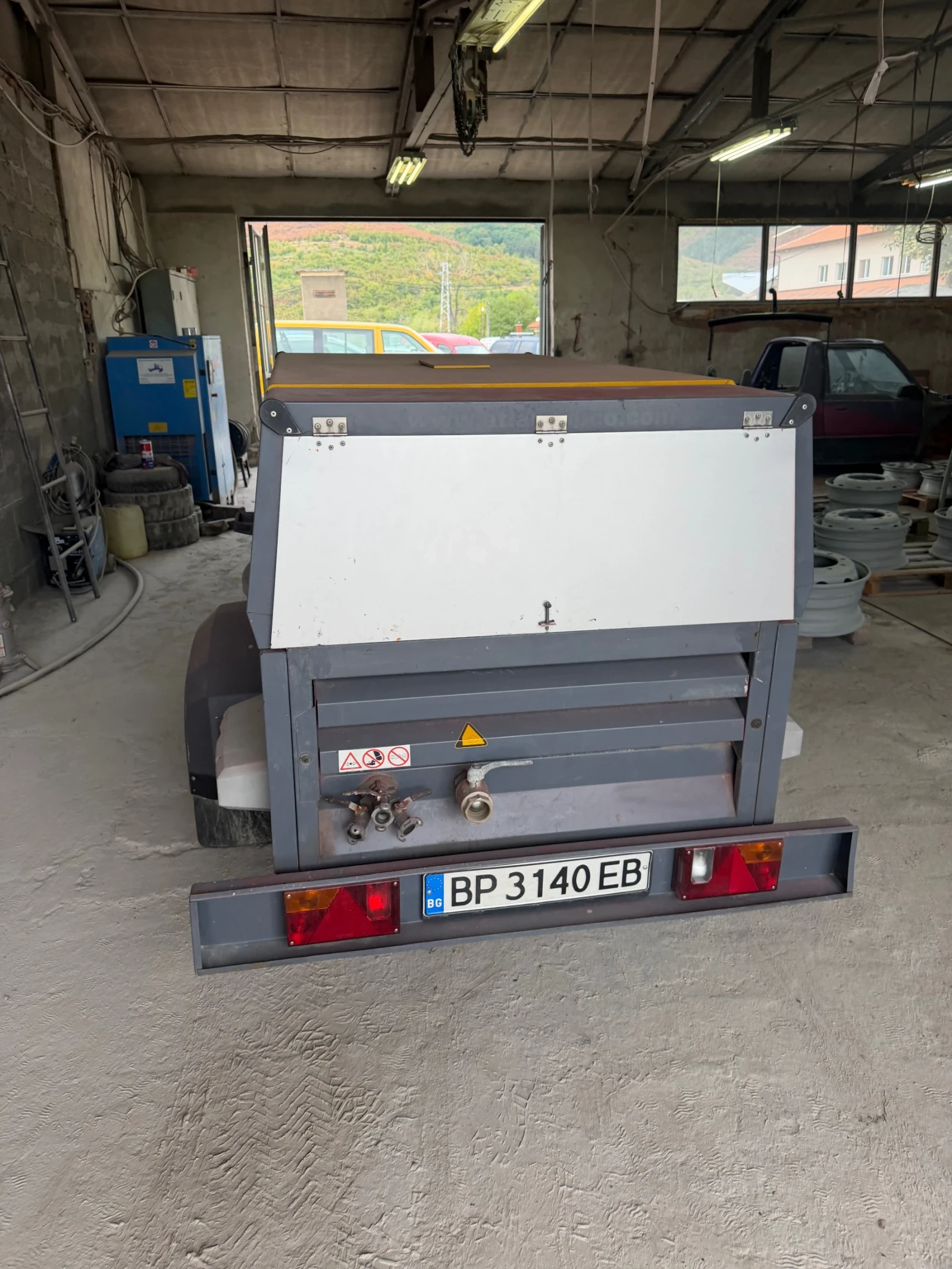 Компресори Atlas Copco XAS137, снимка 2 - Индустриална техника - 56045963