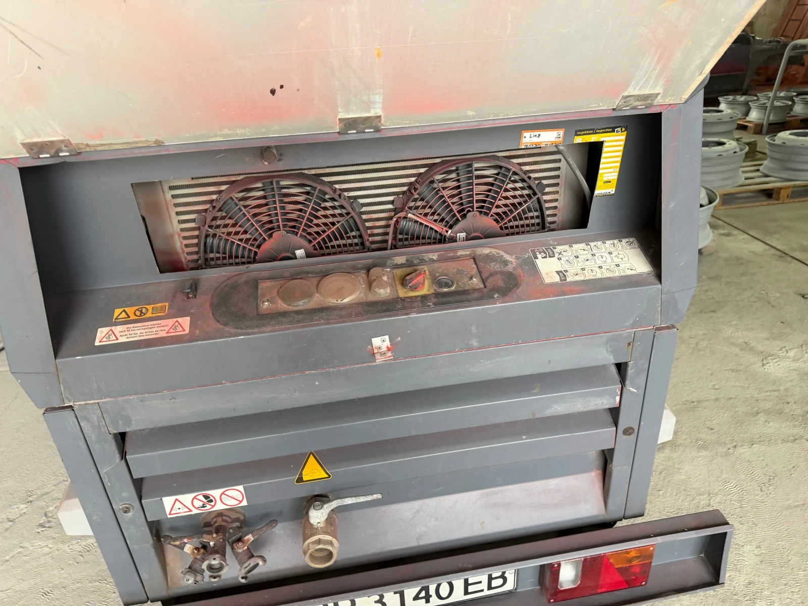 Компресори Atlas Copco XAS137, снимка 3 - Индустриална техника - 56045963