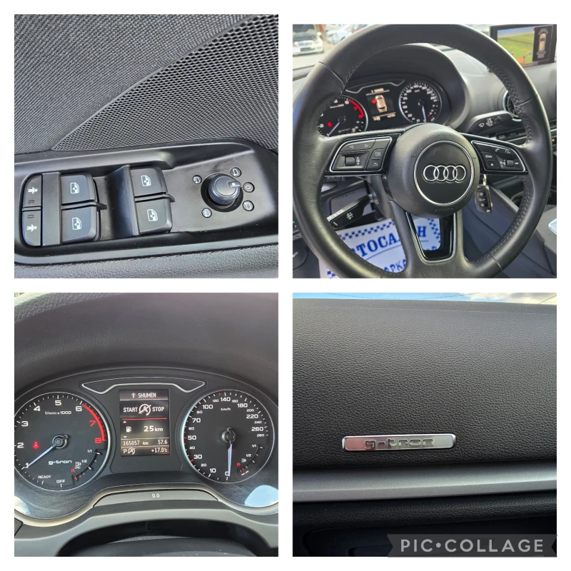 Audi A3 1.5I-FACE-G-TRON-ЕВРО 6С-АВТОМАТ-НАВИГАЦИЯ, снимка 15 - Автомобили и джипове - 49713695