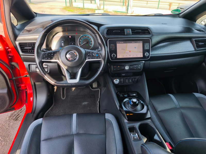 Nissan Leaf  Nissan Leaf TEKNA* 62kw/h* 218k.c * 360 camera, снимка 11 - Автомобили и джипове - 52826179