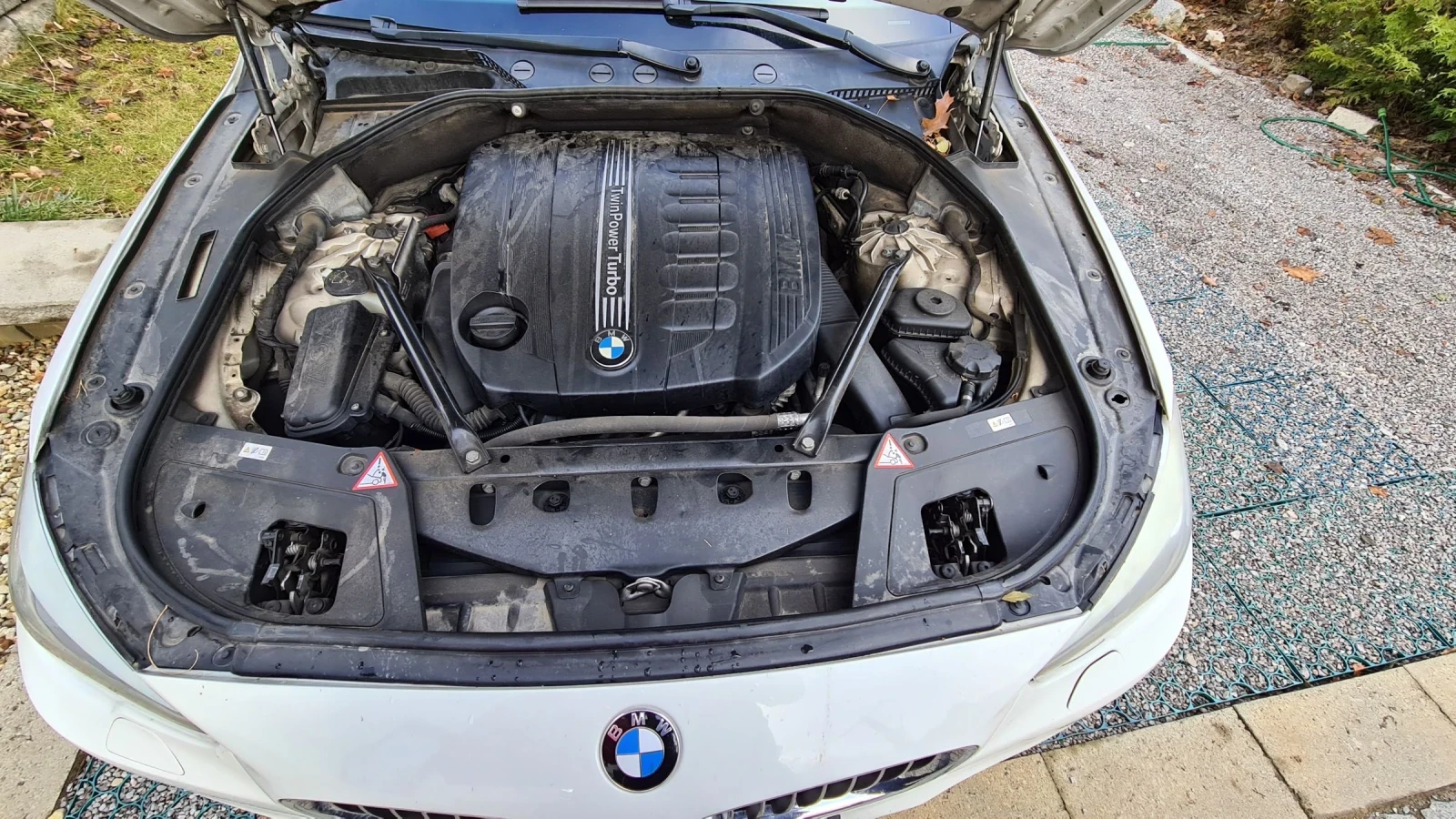 BMW 5 Gran Turismo GT 535d, xDrive, PANORAMA, HEAD-UP, всички екстри - изображение 8