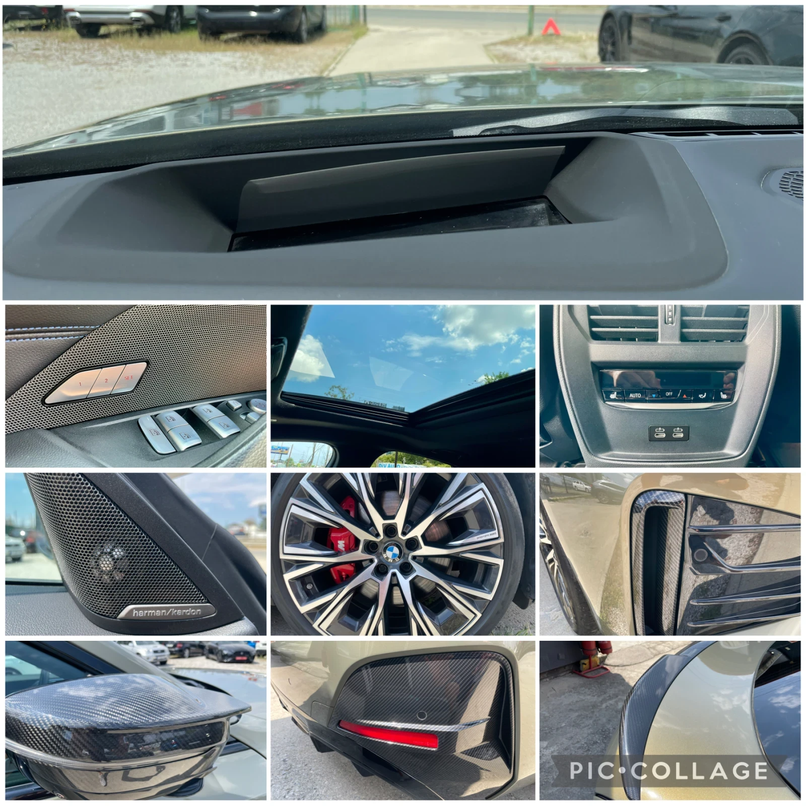 BMW i4 M50 xDrive Msport Individual Carbon Гаранция, снимка 17 - Автомобили и джипове - 55657290