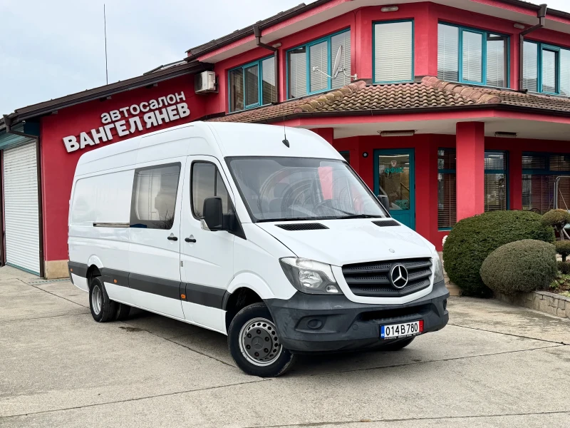 Mercedes-Benz Sprinter 513 CDI* Euro5* MAXI* 7 места* Климатик, снимка 17 - Бусове и автобуси - 49458646