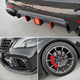 Mercedes-Benz S 350 BRABUS/ PANO/ 4MATIC/ 3xTV/ CARBON/ 360 CAM/ BURM, снимка 12