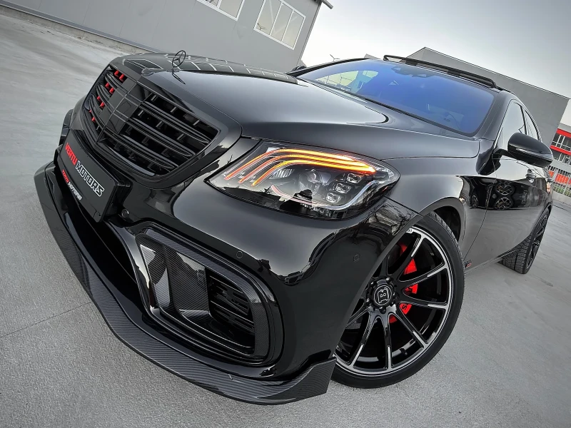 Mercedes-Benz S 350 BRABUS/ PANO/ 4MATIC/ 3xTV/ CARBON/ 360 CAM/ BURM, снимка 17 - Автомобили и джипове - 52967192