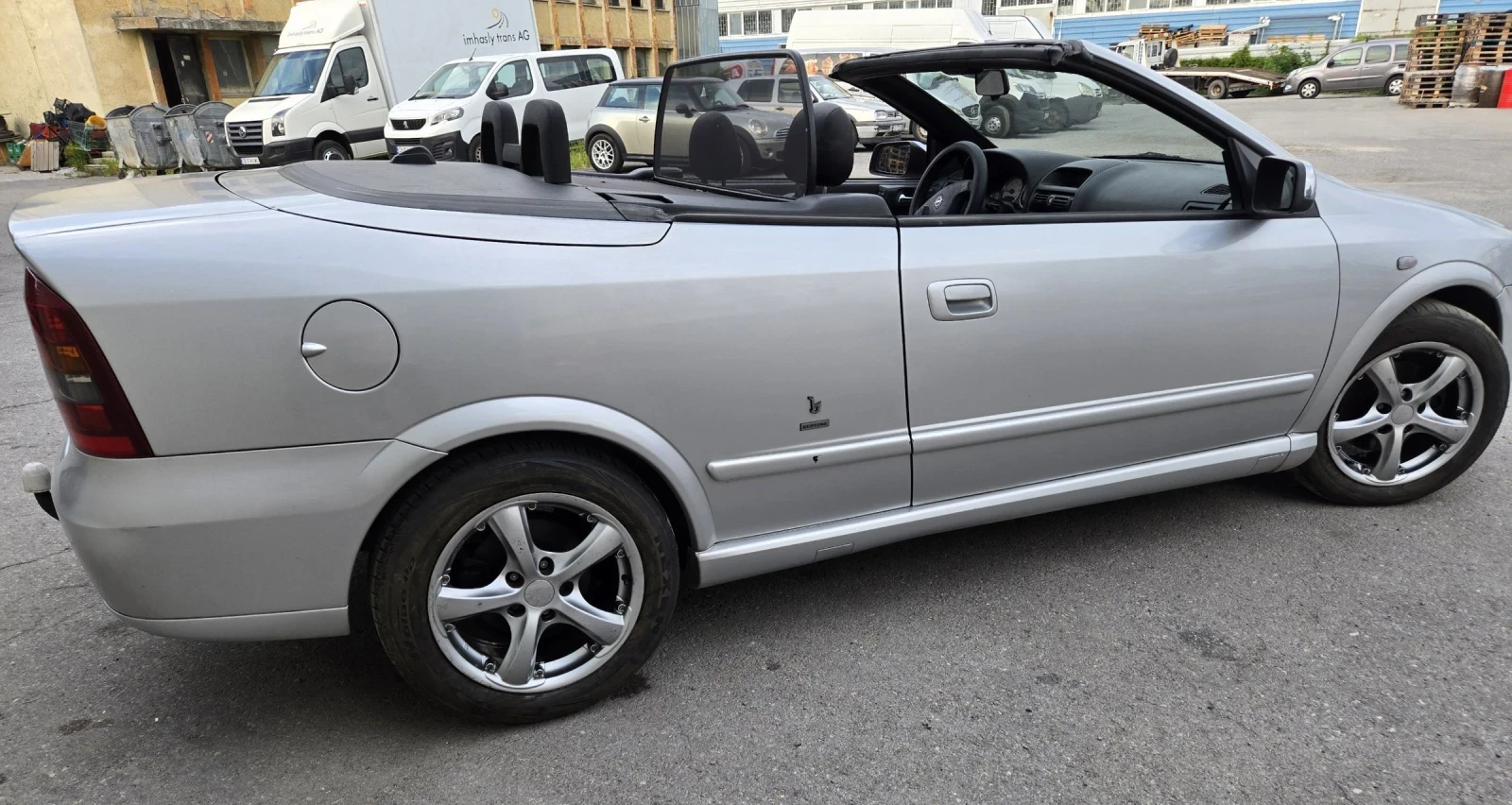 Opel Astra Bertone G Cabrio 2.2d, снимка 5 - Автомобили и джипове - 53833904
