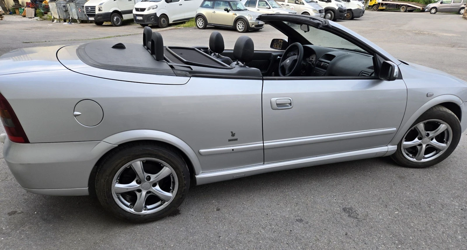 Opel Astra Bertone G Cabrio 2.2d, снимка 6 - Автомобили и джипове - 53833904