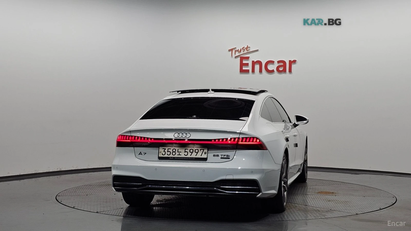 Audi A7 QUATTRO* 55TFSI* PREMIUM* ОБДУХ* 360* ДИСТРОНИК* , снимка 4 - Автомобили и джипове - 55139367
