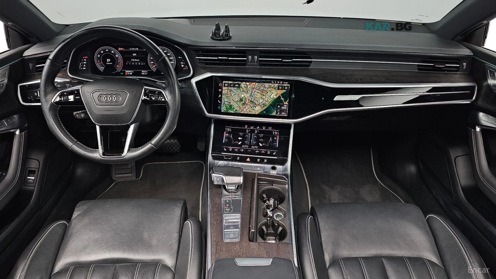 Audi A7 QUATTRO* 55TFSI* PREMIUM* ОБДУХ* 360* ДИСТРОНИК* , снимка 5 - Автомобили и джипове - 55139367