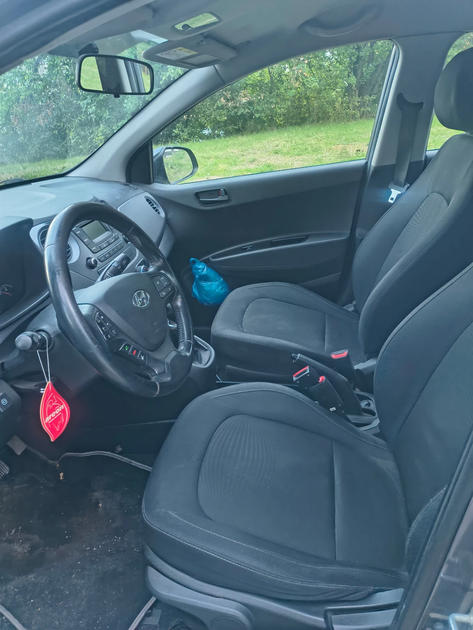 Hyundai I10 1.2, Black line, бензин/газ, 4 цилиндъра, снимка 10 - Автомобили и джипове - 56228051