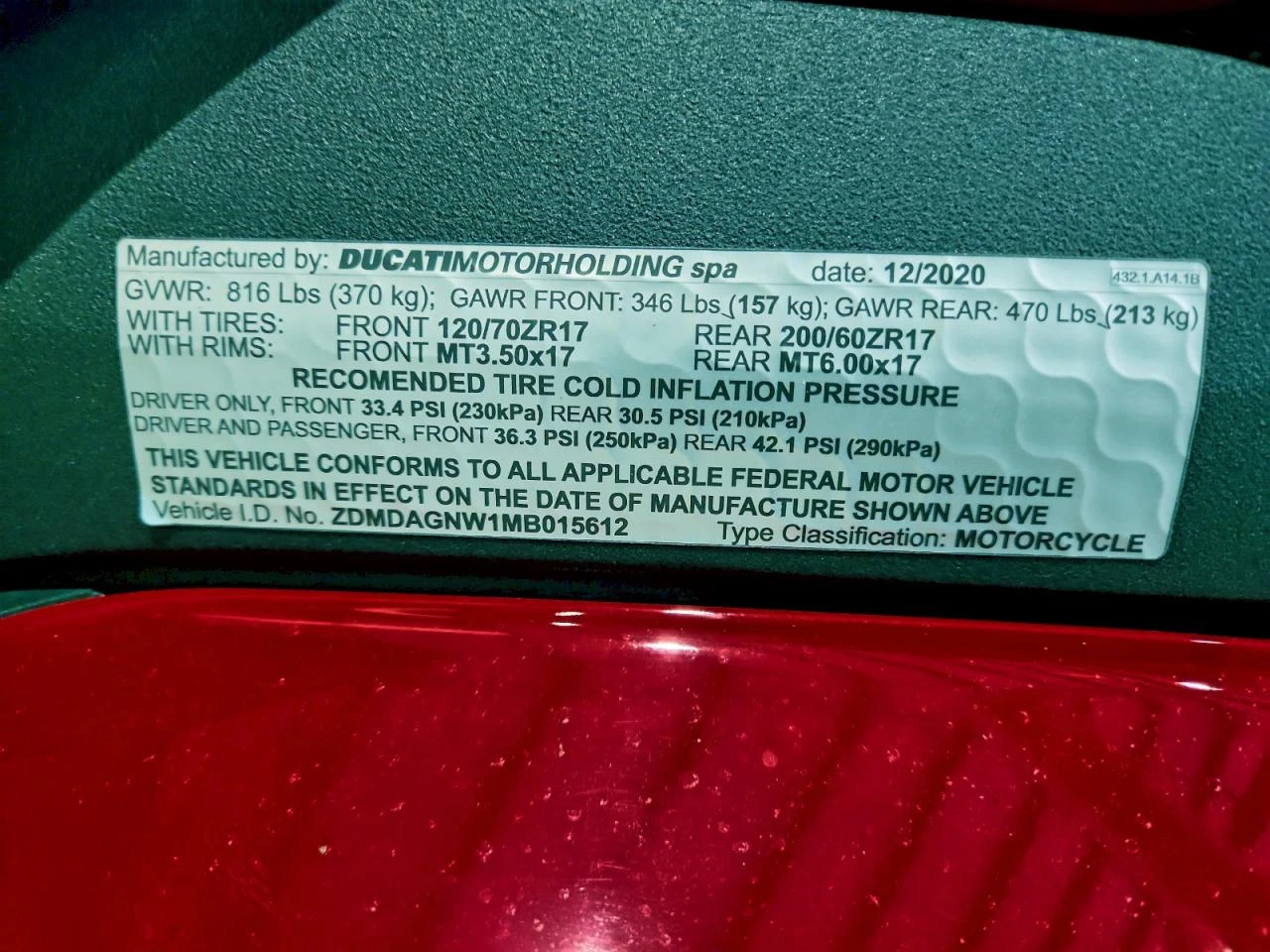 Ducati Panigale V4/АВТОФИНАНСИРАНЕ ОТ 255 ЕВРО - изображение 9