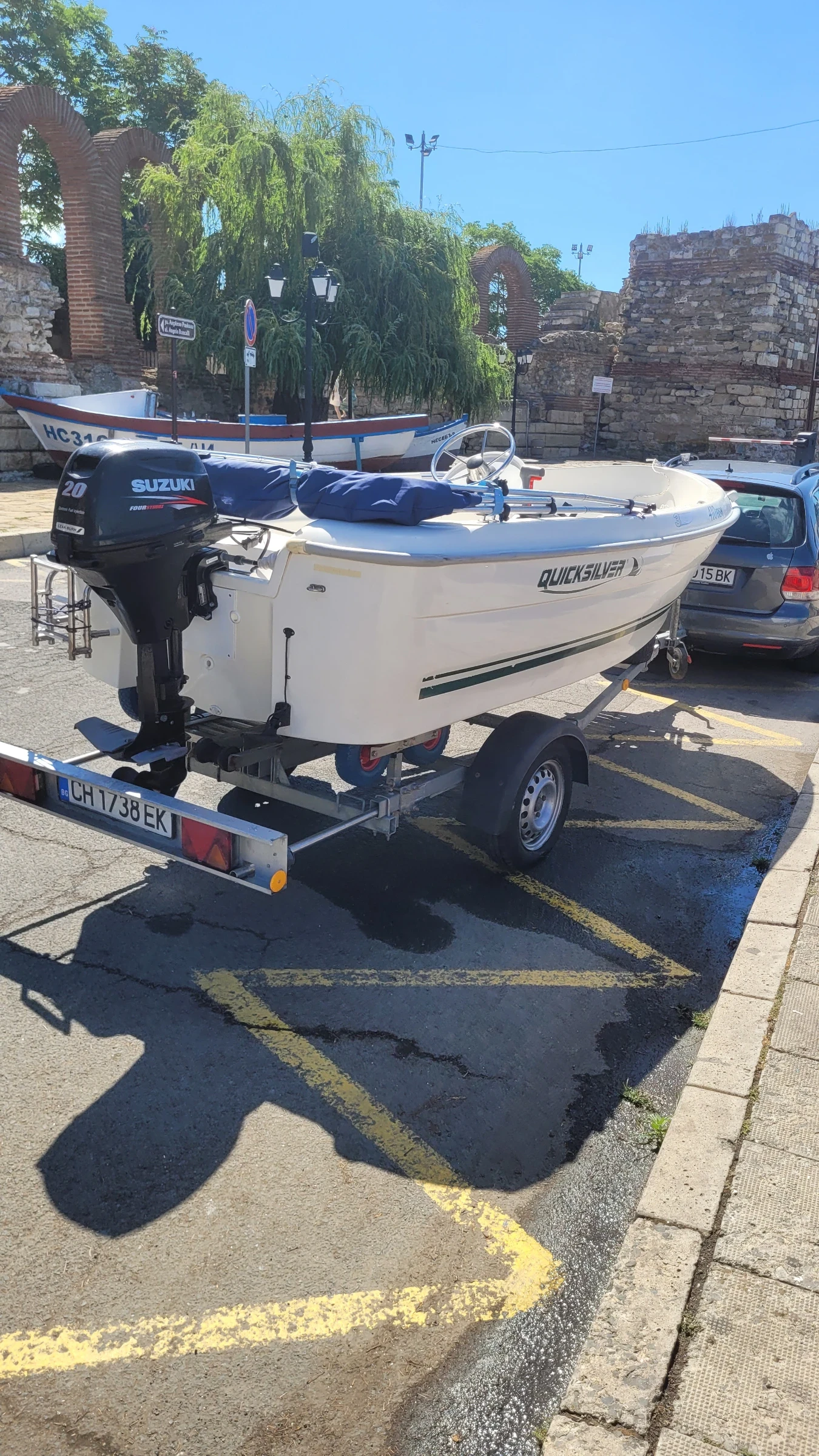 Лодка Quicksilver 410 Fish Suzuki 20 - изображение 8